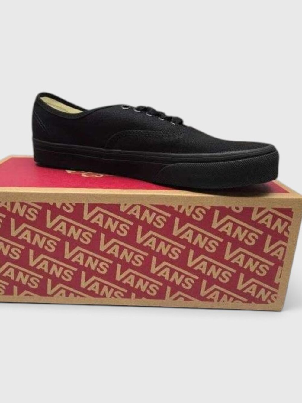 NEW Van's Authentic Low Top Shoes Black Size Men's 6.5 Women's 8 - Picture 7 of 8